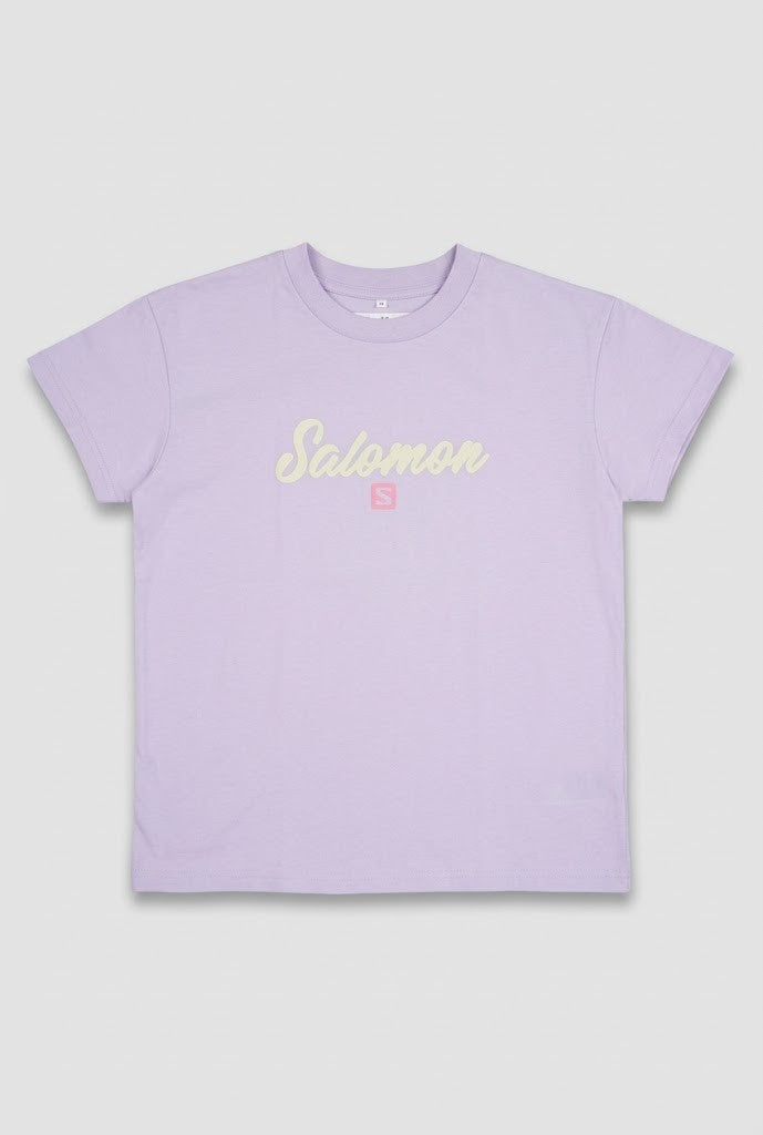 Salomon Womens Rocky Road Short Sleeve Tees Galactic Jade