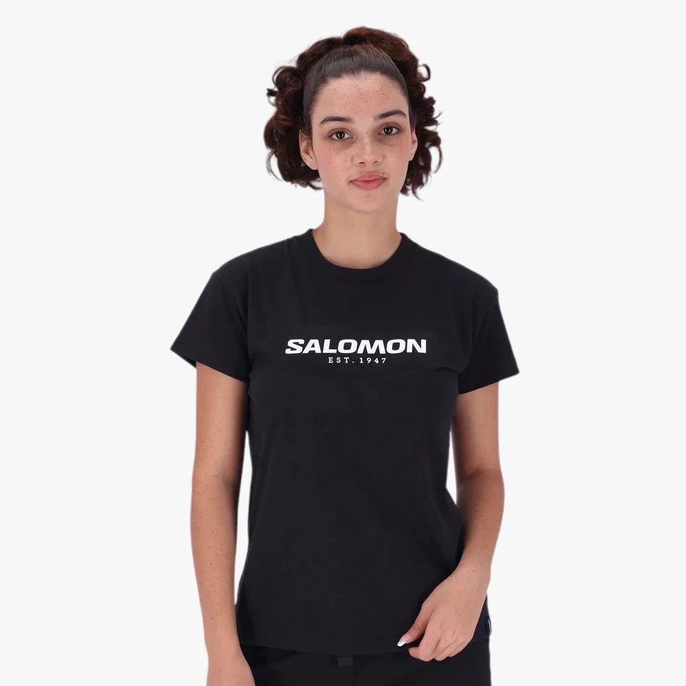 Salomon Womens Soltice Tee Black | Salomon