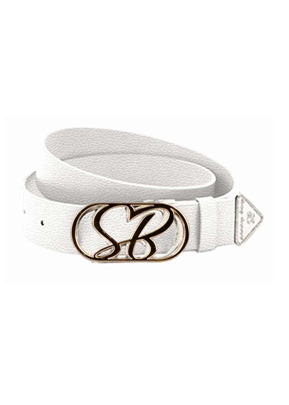 Sissy Boy Belt Sb Logo Buckle White | Sissy Boy