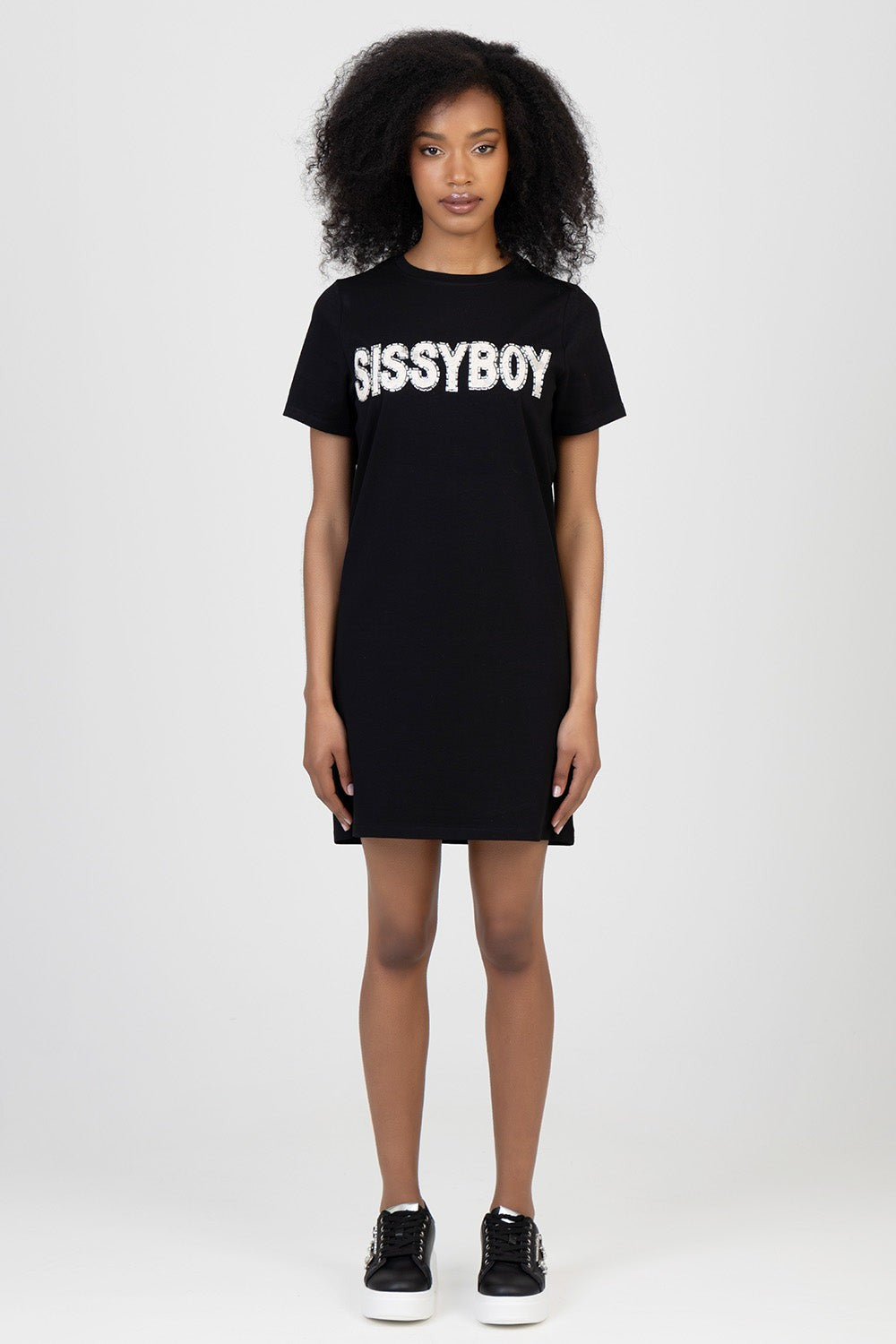 Sissy Boy Bold Beauty Boxy Dress Black