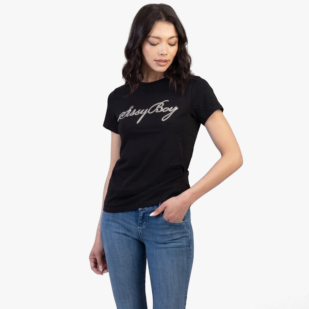 Sissy Boy Drama Deluxe Baby Tee Black | Sissy Boy