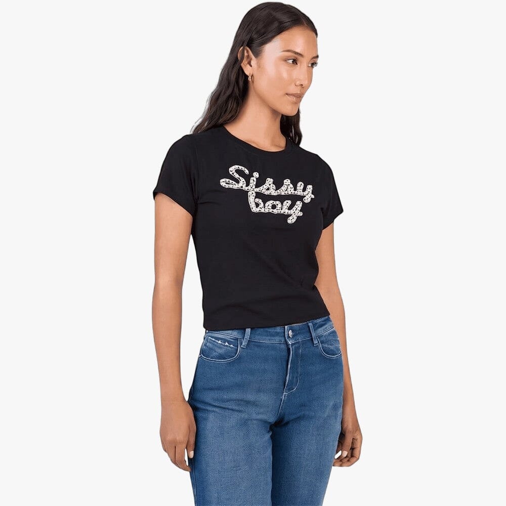 Sissy Boy Glow On Short Sleeve Tee Black | Sissy Boy