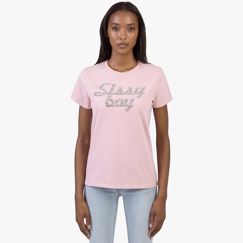Sissy Boy Glow On Short Sleeve Tee Pale Pink | Sissy Boy