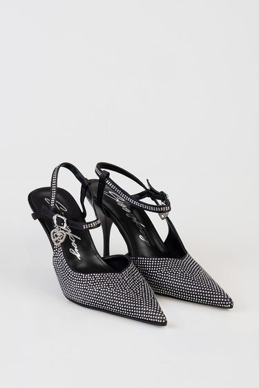 Sissy Boy Juliette Heel With Strap Black