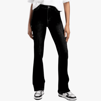 Sissy Boy Mid Waist Bootleg Jean Black Sissy Boy