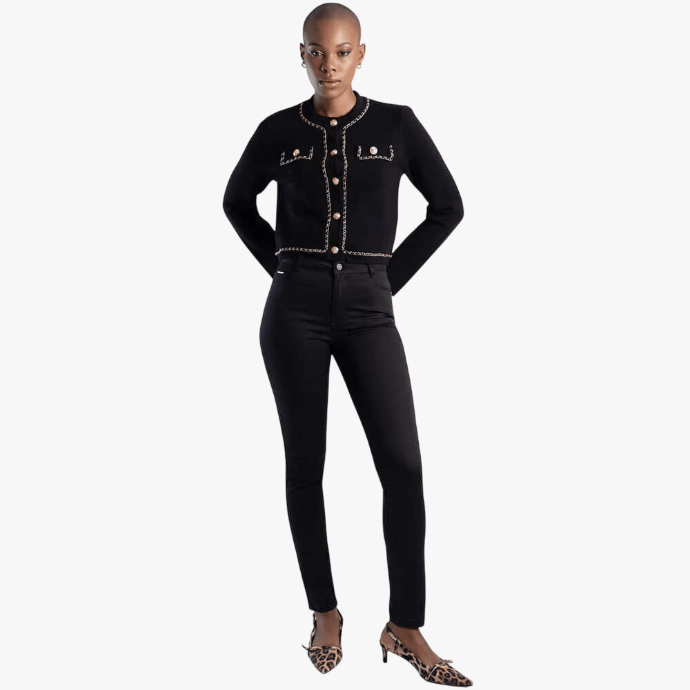 Sissy Boy Mid Waist Skinny Jean Black | Sissy Boy