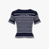 Sissy Boy Sweet Nothing Knit Short Sleeve Top Navy White Stripe | Sissy Boy