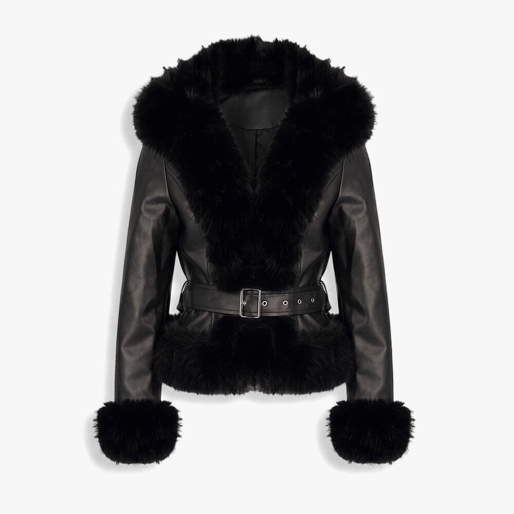 Sissy Boy Womens Cherish You Belted Jacket Black | Sissy Boy
