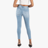 Sissy Boy Womens Mid Waist Basic Skinny Jeans Lt Vintage | Sissy Boy