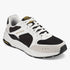 Skechers Mens Global Jogger Sneaker White Black Gold | Skechers