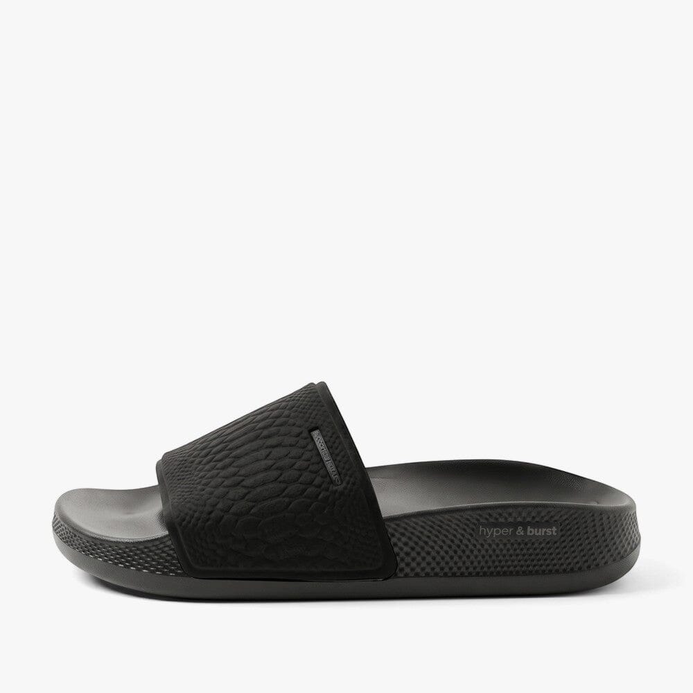 Skechers Womens Hyper Slide Black Black | Skechers