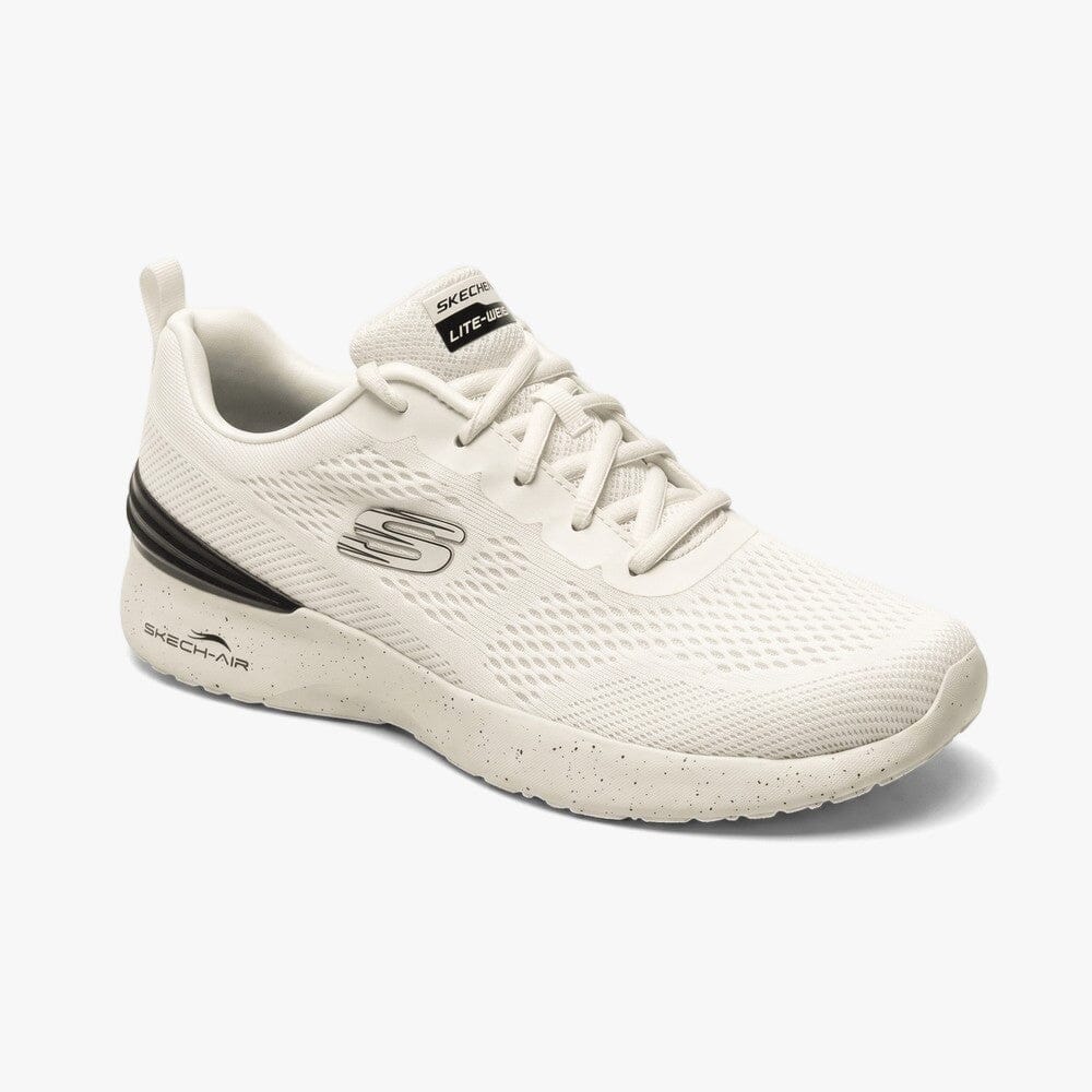 Skechers Womens Skech Air Dynamiight Sneaker Natural Black | Skechers
