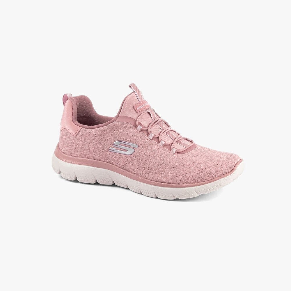 Skechers Womens Summits Sneaker Rose | Skechers