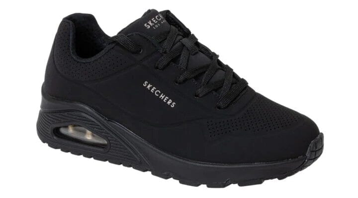 Skechers Womens Tres Air Uno Black | Skechers