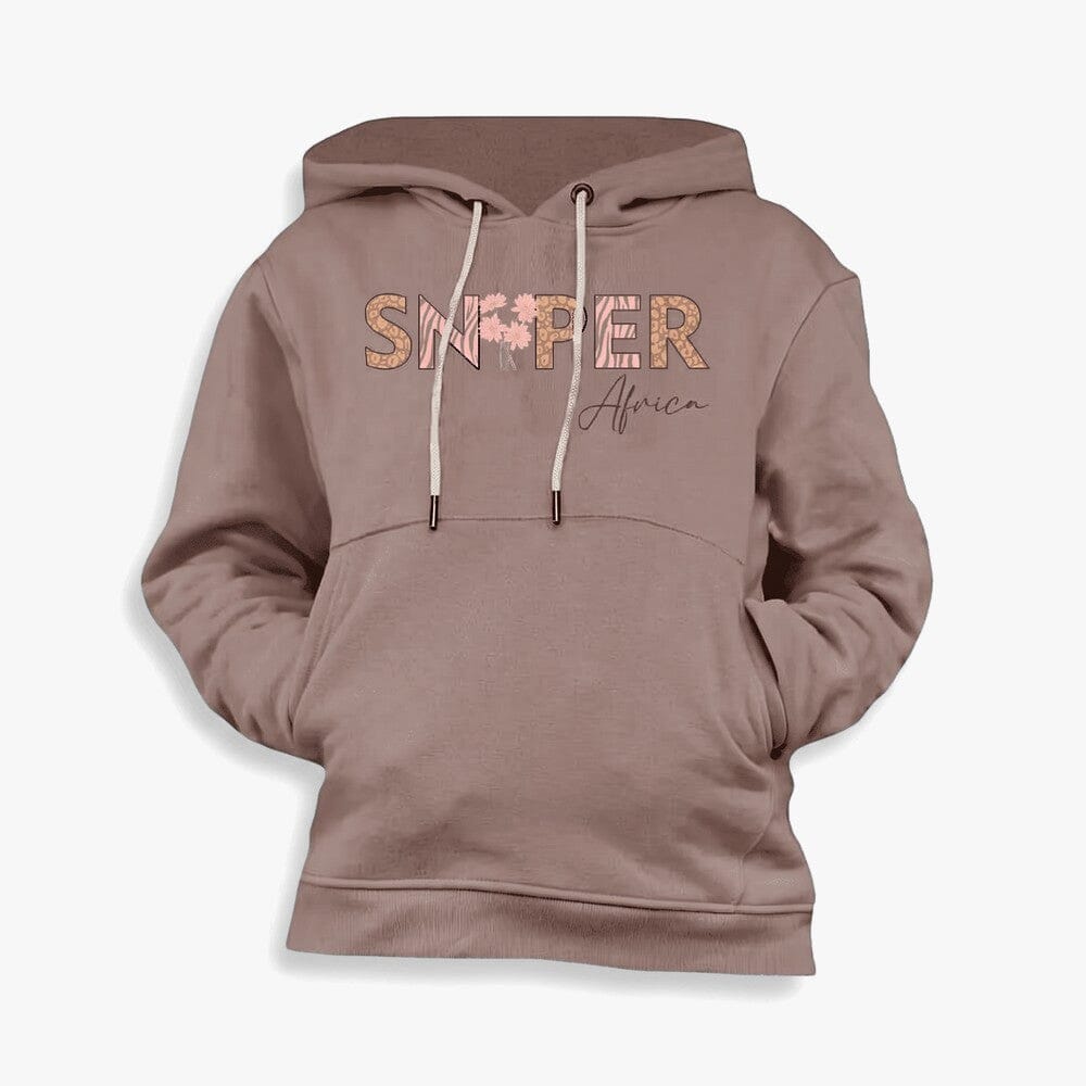 Sniper Girls Flower Hoody Stone | Sniper