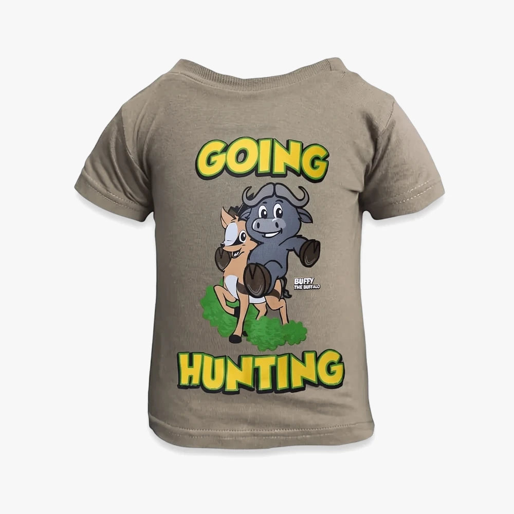 Sniper Kids Going Hunting Tee Khaki