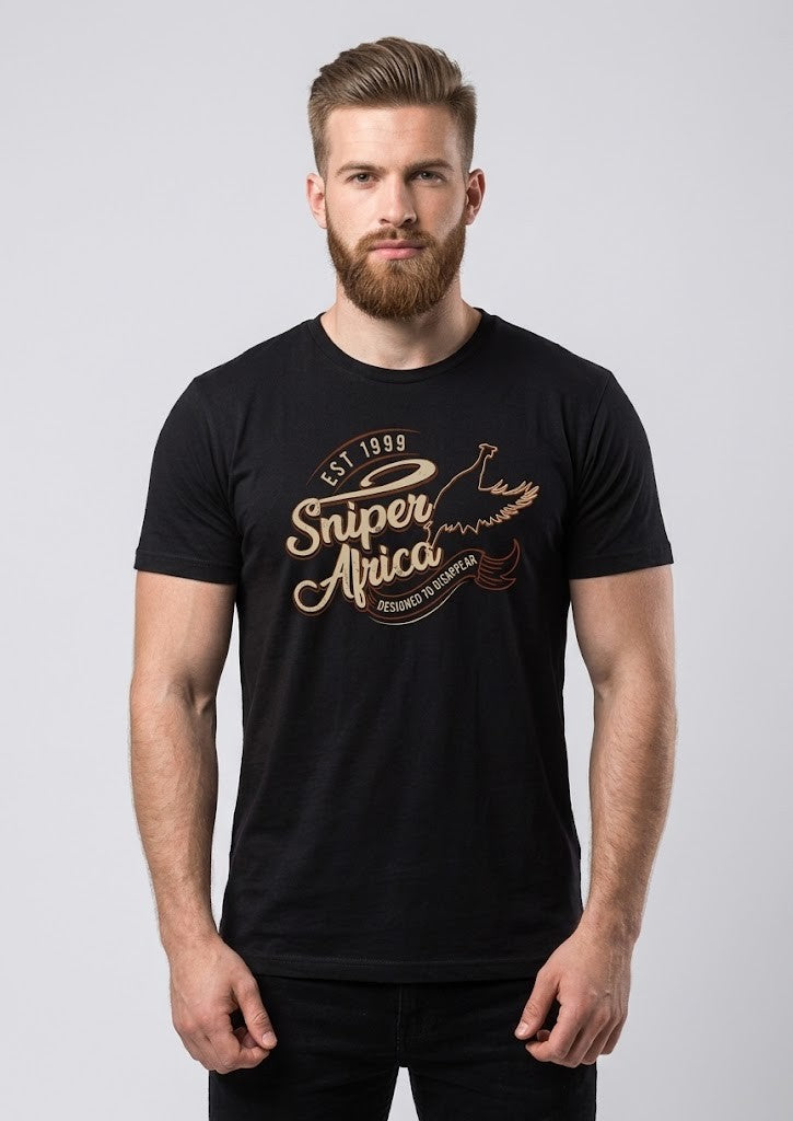 Sniper Mens Tarentaal Hard Tee Black