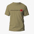 Sniper Mens Never Stop Short Sleeve Tee Khaki | Sniper