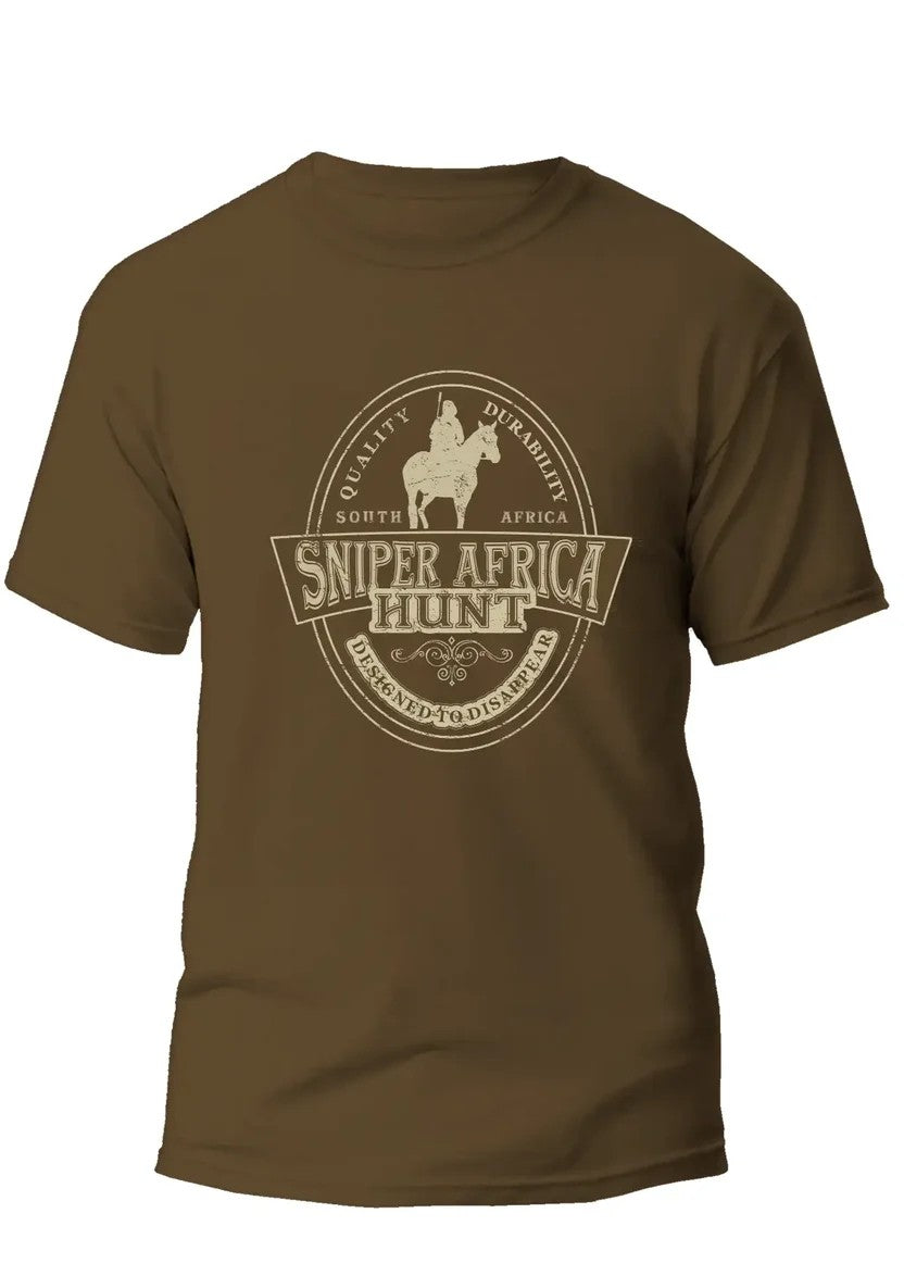 Sniper Mens Wild Tee Walnut
