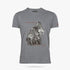 Sniper Mens Zebra Short Sleeve Tee Grey | Sniper