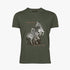 Sniper Mens Zebra Short Sleeve Tee Olive | Sniper