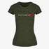Sniper Womens Never Stop Tee Olive | Sniper