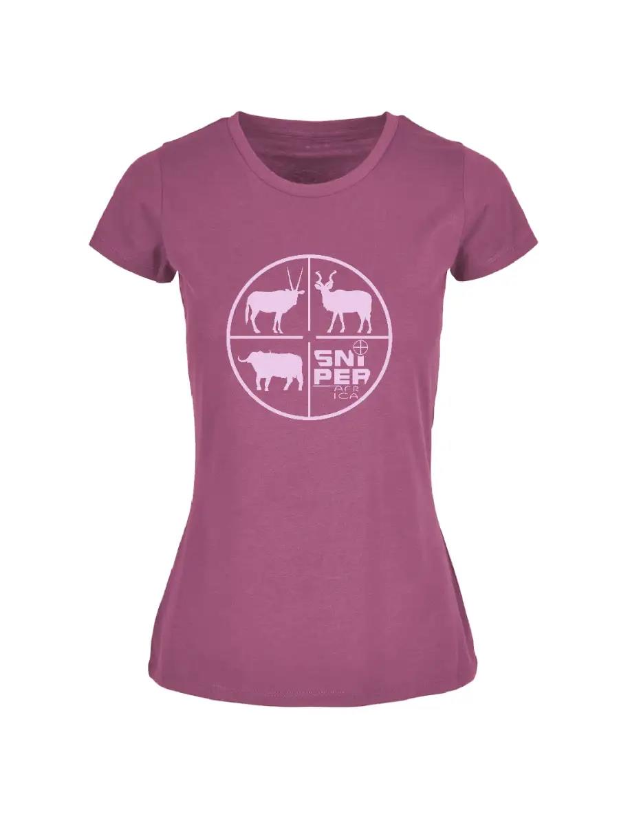 Sniper Womens Retical Tee Pink