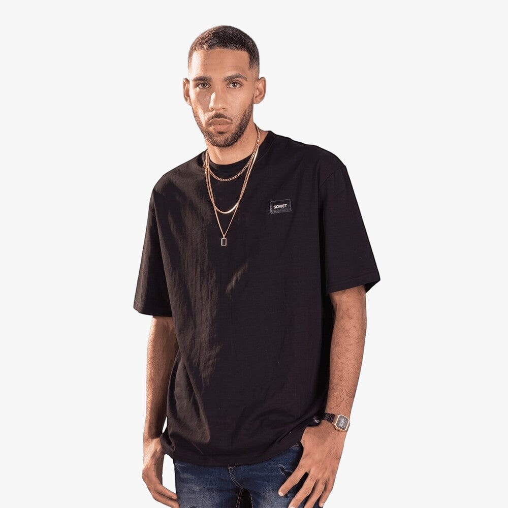 Soviet Mens Jin Short Sleeve Tee Black | Soviet