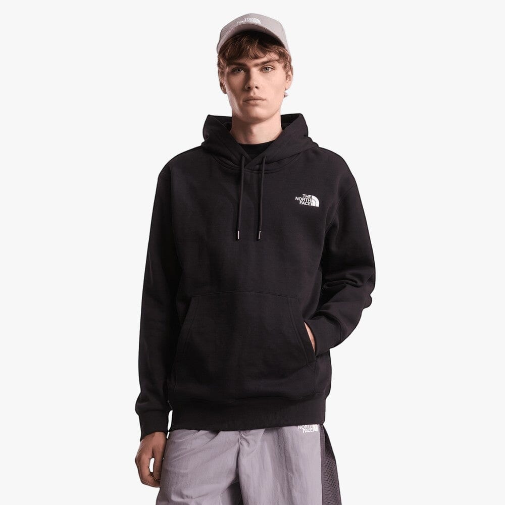 The North Face Mens Relaxed Hoodie Black | The North Face