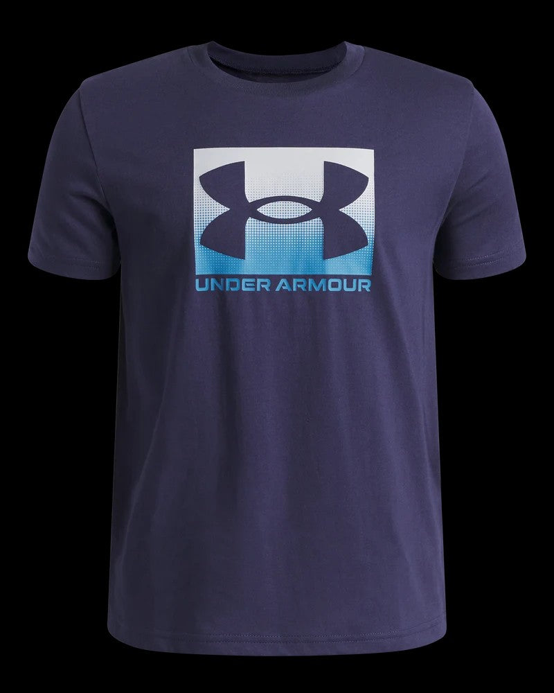 Under Armour Boys Boxed Sport Update Short Sleeve Tee 410 Navy