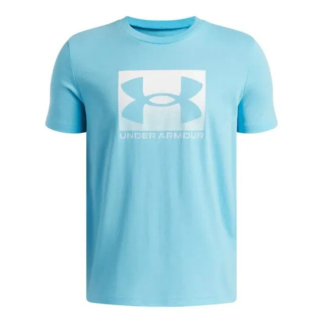 Under Armour Boys Boxed Sport Update Short Sleeve Tee Fresco Blue