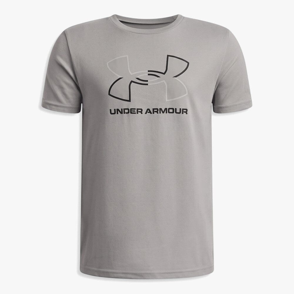 Under Armour Boys Gl Foundation Tee 069 Titanium | Under Armour