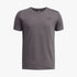 Under Armour Boys Sportstyle Short Sleeve Tee in dark grey, featuring the logo on the chest, visible from the front.
