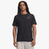 Under Armour Mens Radial Wordmark Tee 001 Black | Under Armour
