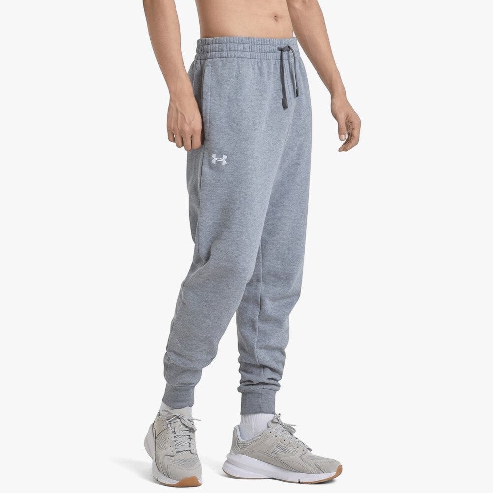 Under Armour Mens Rival Fleece Jogger 025 Castle Rock Light Heather | Under Armour