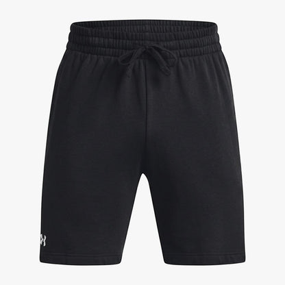 Under Armour Mens Rival Fleece Shorts Black | Under Armour