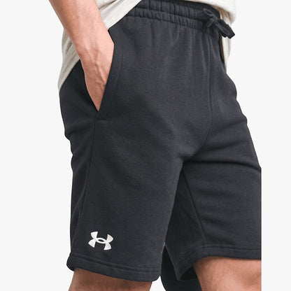 Under Armour Mens Rival Fleece Shorts Black | Under Armour