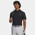 Under Armour Mens T2g Short Sleeve Golfer 001 Black | Under Armour