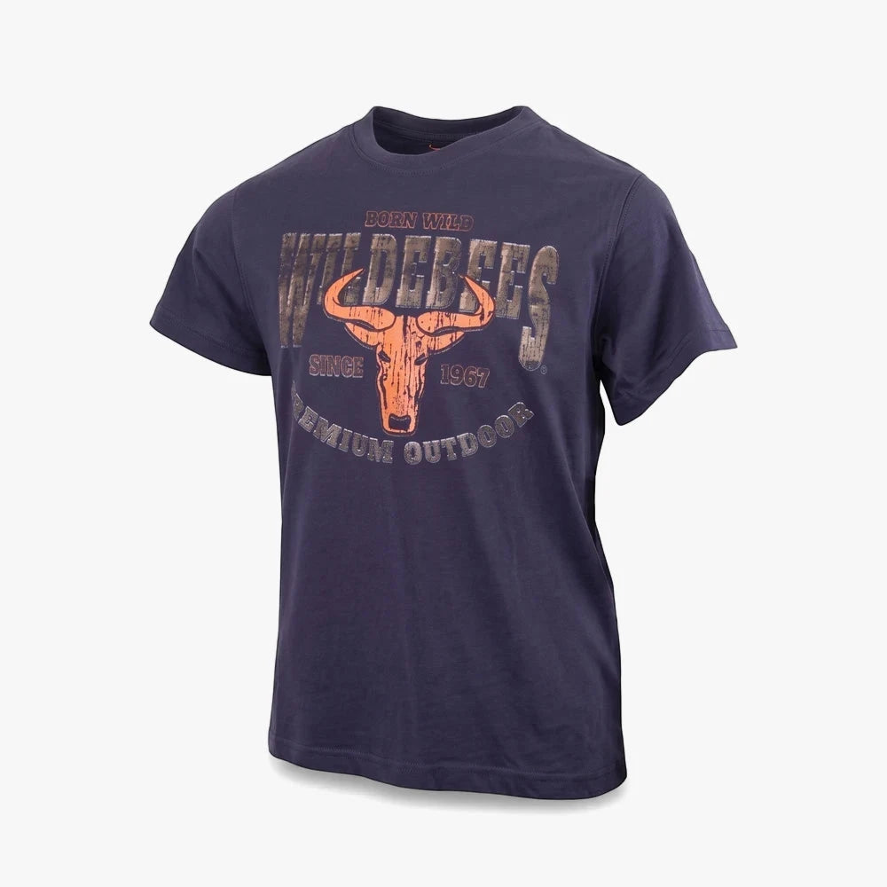 Wildebees Boys Against The Grain Tee New Navy | Wildebees