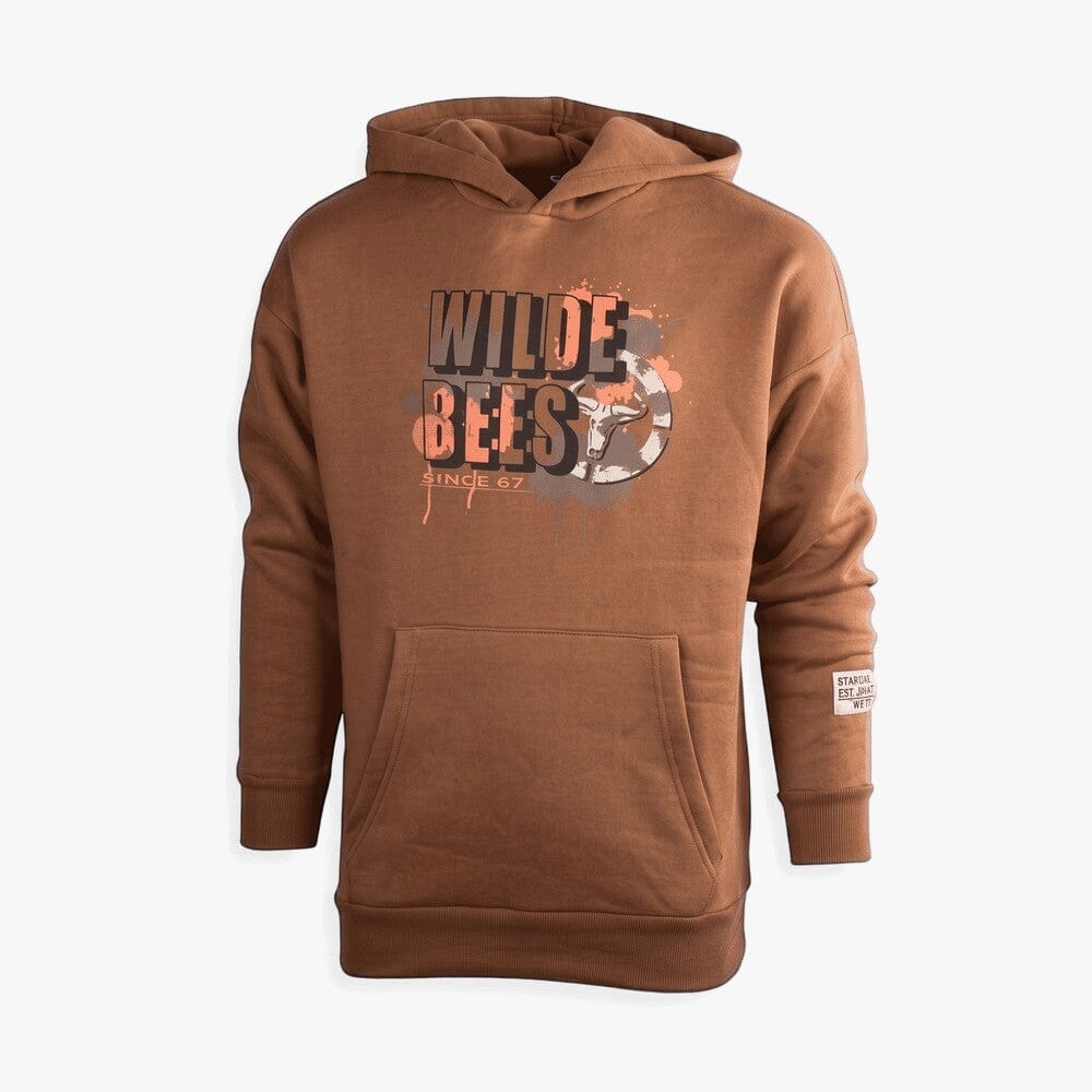 Wildebees Boys Graffitti Grunge Hoodie Combat Melange | Wildebees