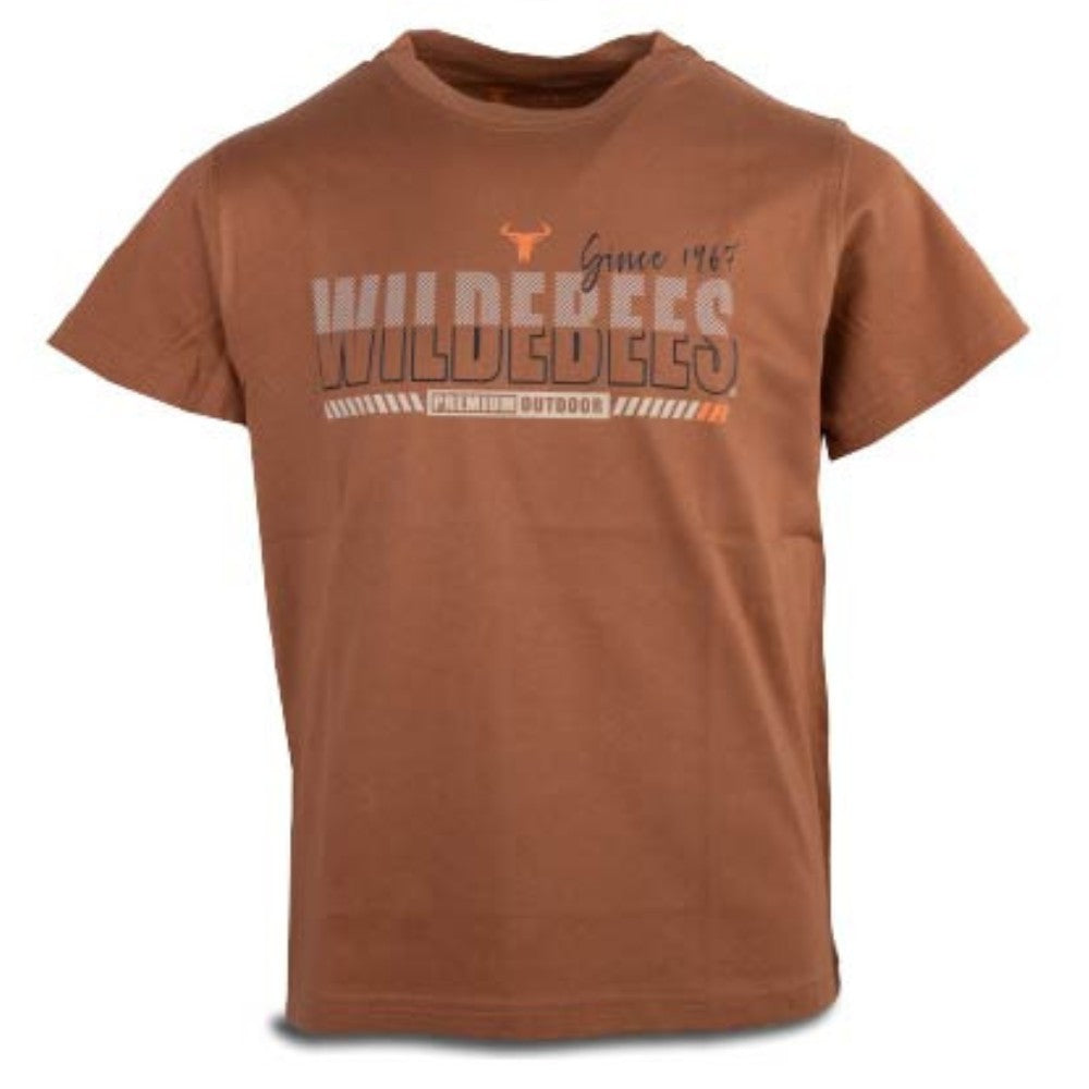 Wildebees Boys Split Statement Tee Combat