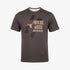 Wildebees Mens Afrika Trek Tee Pewter | Wildebees