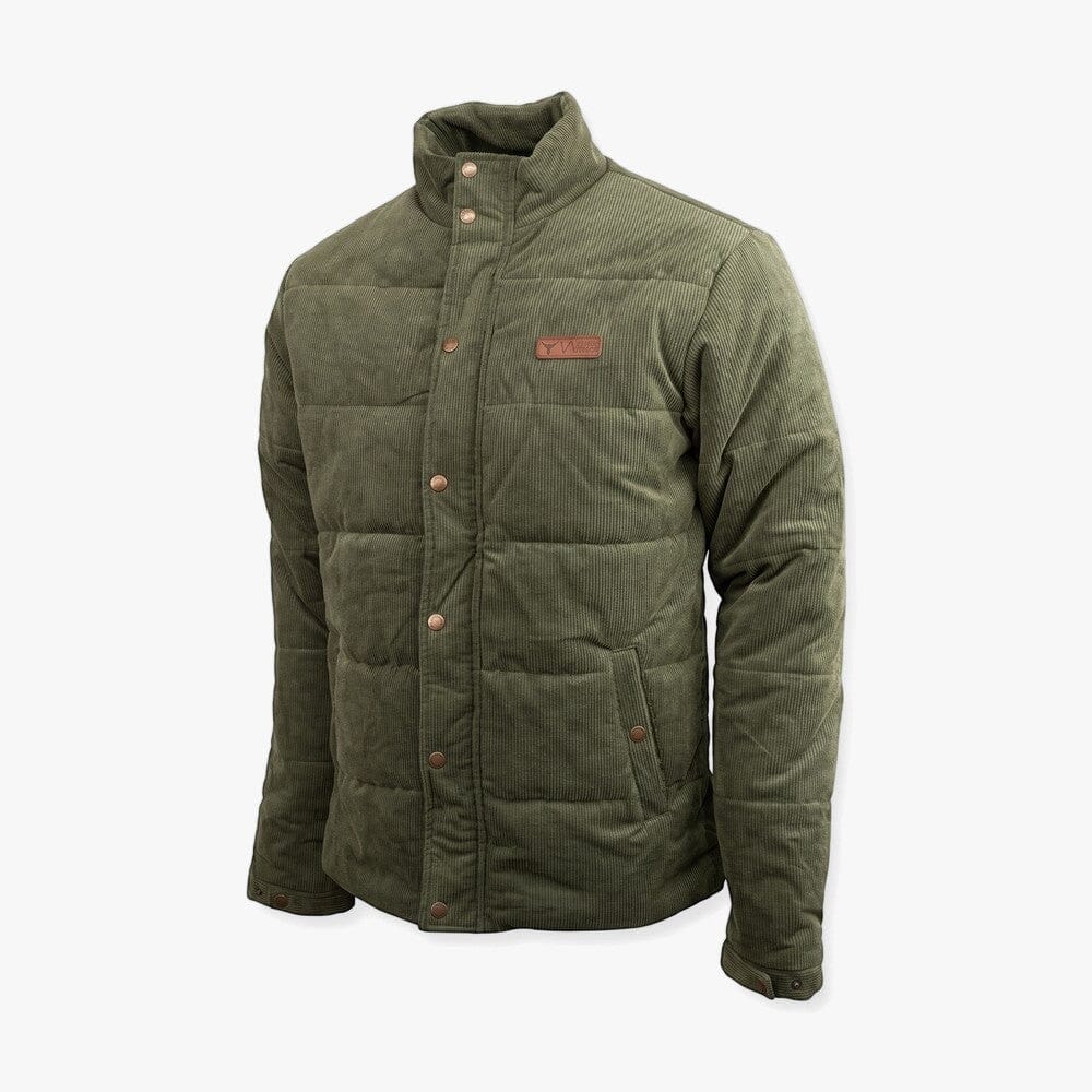 Wildebees Mens Corduroy Jacket Mulch | Wildebees