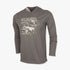 Wildebees Mens Cruising Africa Long Sleeve Tee Pewter | Wildebees