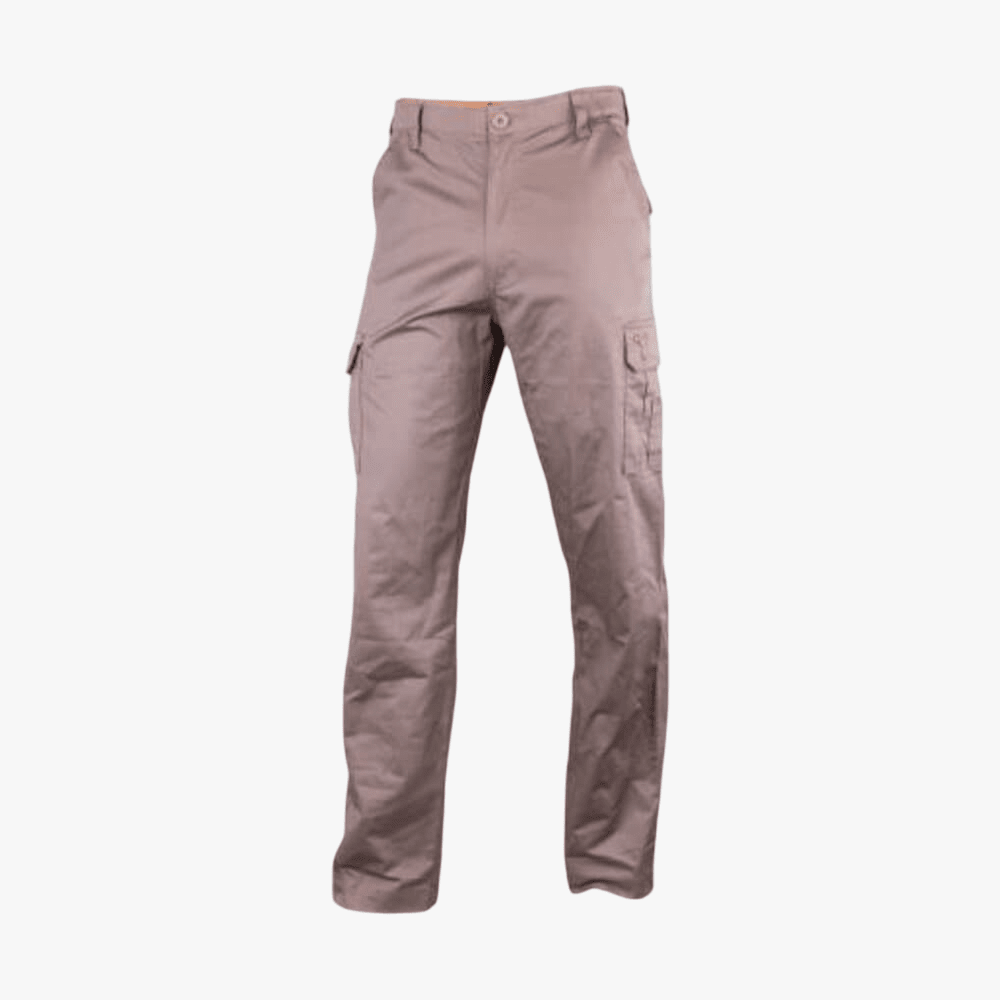 Wildebees Mens Flexi Cargo Pants Khaki | Wildebees
