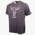 Wildebees Mens Hd Silhouette Short Sleeve Tee Pewter | Wildebees