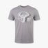 Wildebees Mens Logos In Motion Tee Pewter | Wildebees