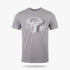 Wildebees Mens Logos In Motion Tee Pewter | Wildebees