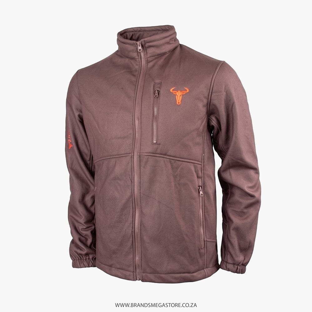 Wildebees Mens Plain Teddy Bonded Moleskin Jacket Fawn | Wildebees
