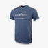 Wildebees Mens Split Statement Tee Airforce Blue | Wildebees
